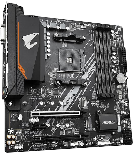 Gigabyte B550M Aorus Elite AMD Ryzen Micro ATX Ultra Durable Motherboard