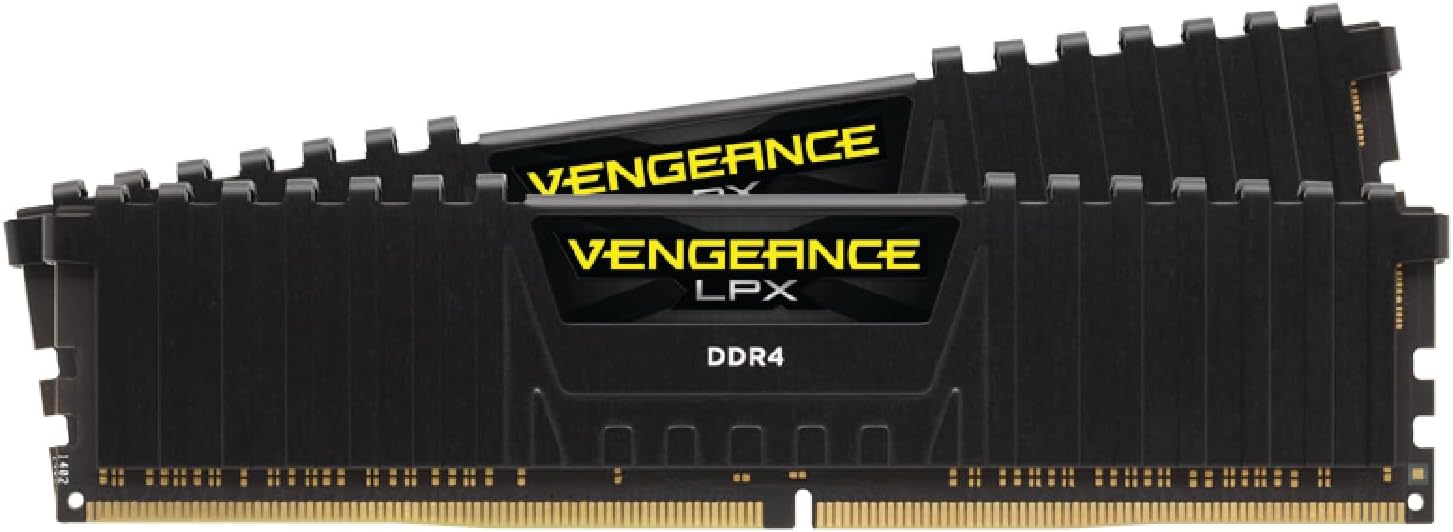 Corsair Vengeance LPX 32GB (2x16GB) DDR4 3200MHz C16 Desktop Gaming Memory Black